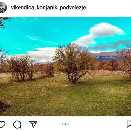 Holiday home Vikendica Konjanik Podvelezje *